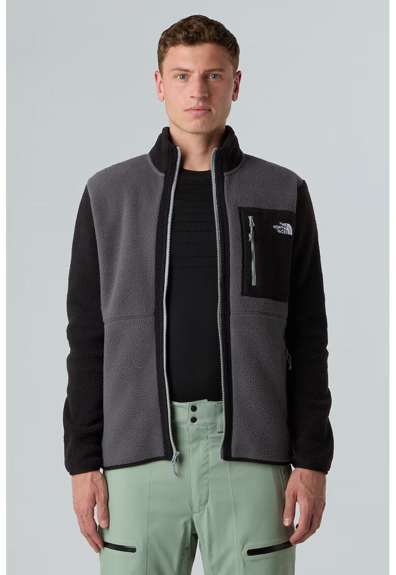 The North Face Jacheta din fleece cu fermoar Yumiori - Negru/Gri