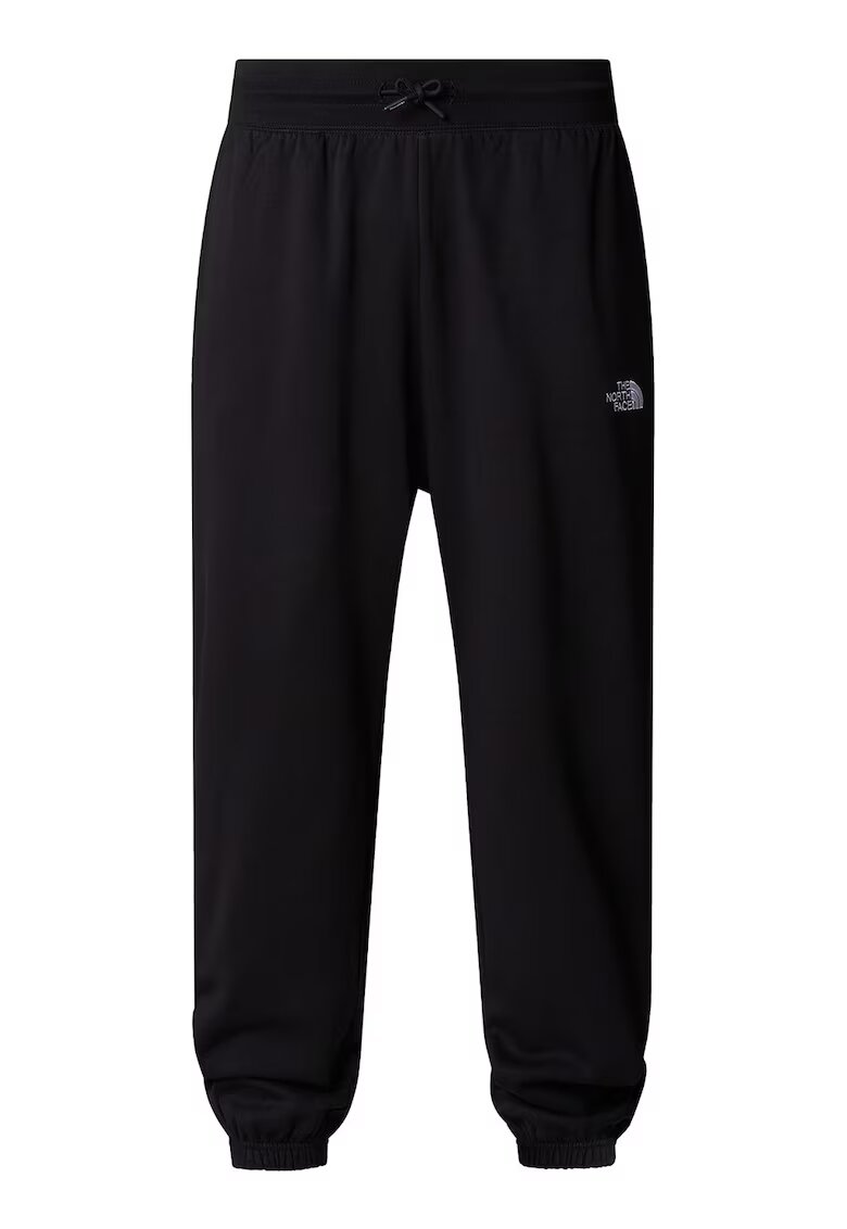 The North Face Pantaloni de trening relaxed fit din amestec de bumbac Essential - Negru/Alb optic