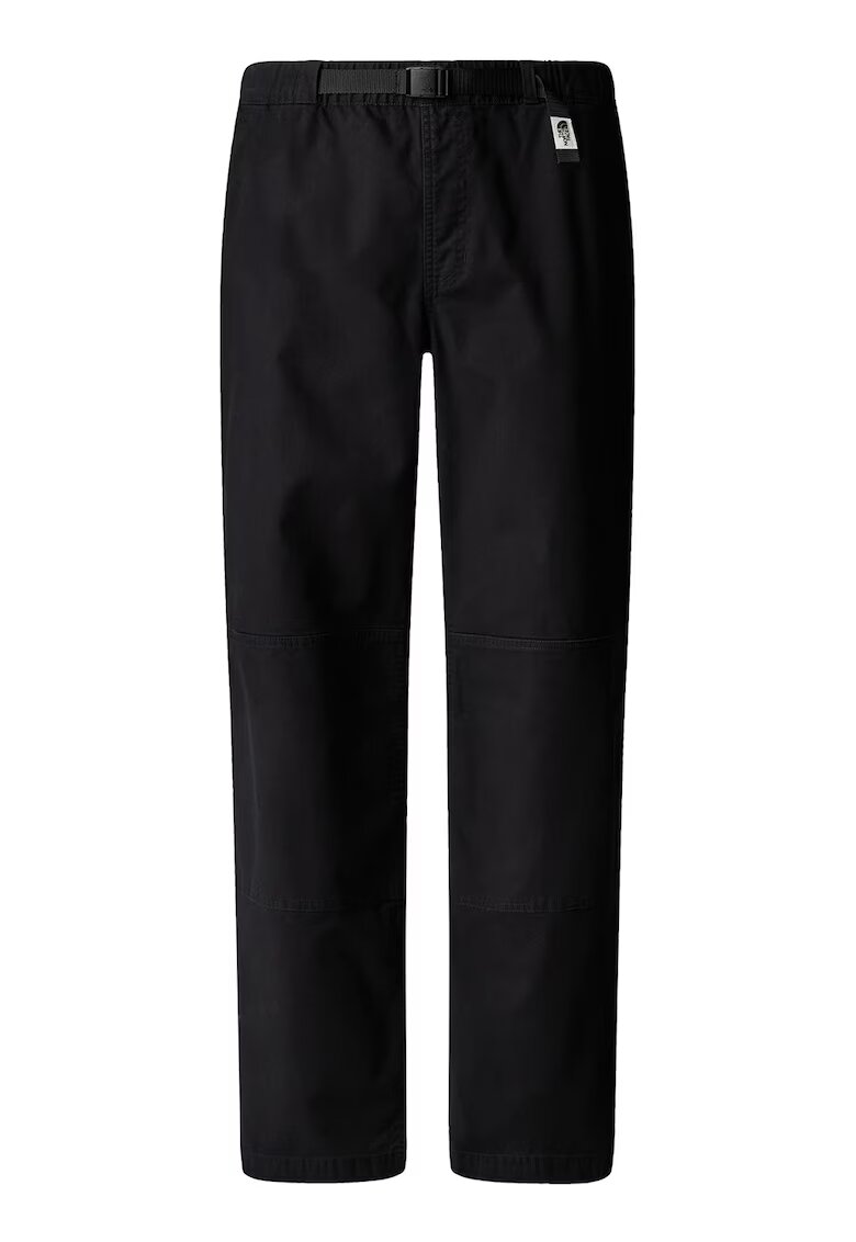 The North Face Pantaloni drepti cu curea in talie - Negru