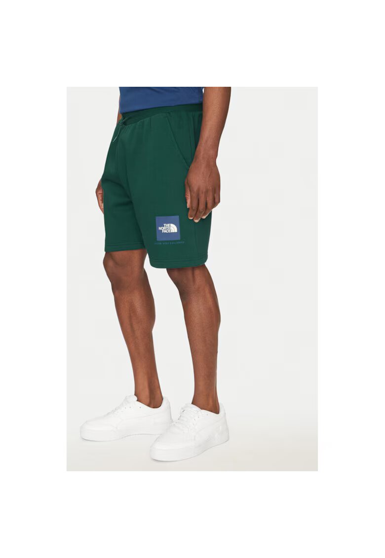 The North Face Pantaloni scurti barbati - 304916847 - Bumbac/Poliester - Verde - Verde