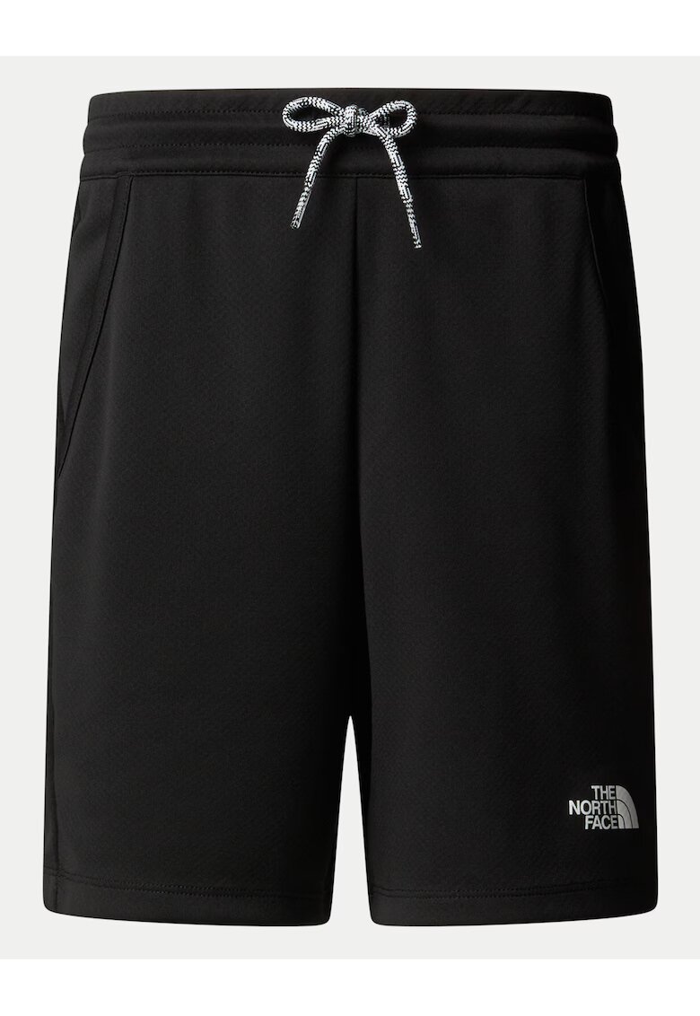 The North Face Pantaloni scurti barbati - poliester reciclat - negru