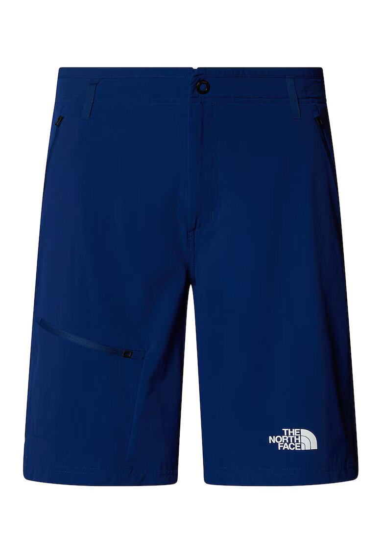 The North Face Pantaloni scurti cu logo pentru drumetii - Albastru royal