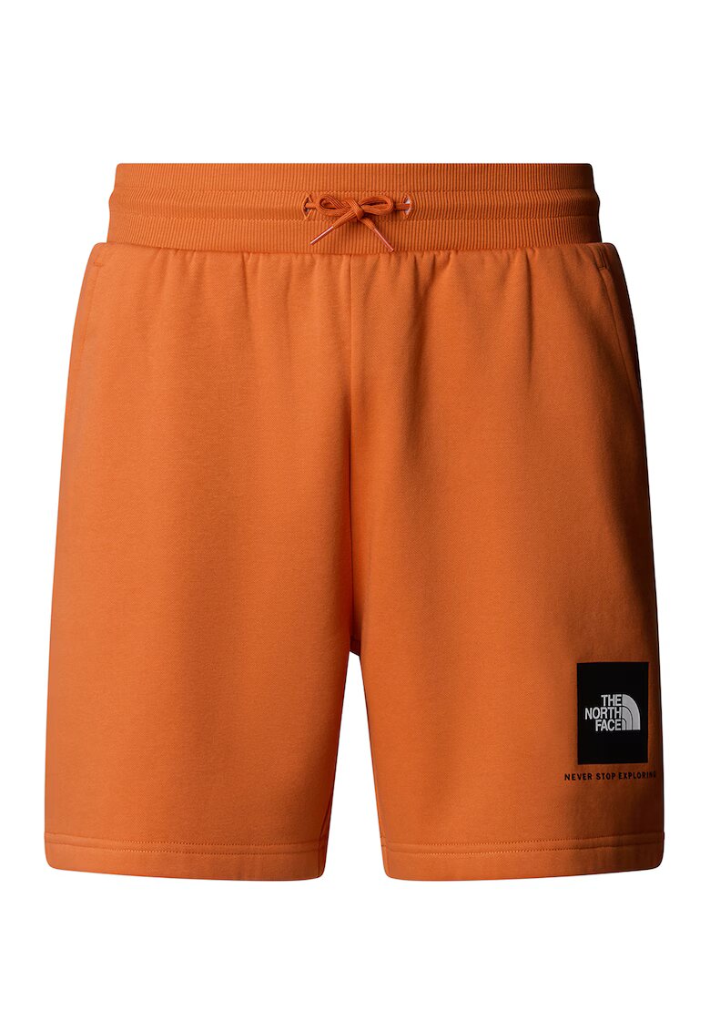 The North Face Pantaloni scurti cu snur si logo - Portocaliu inchis