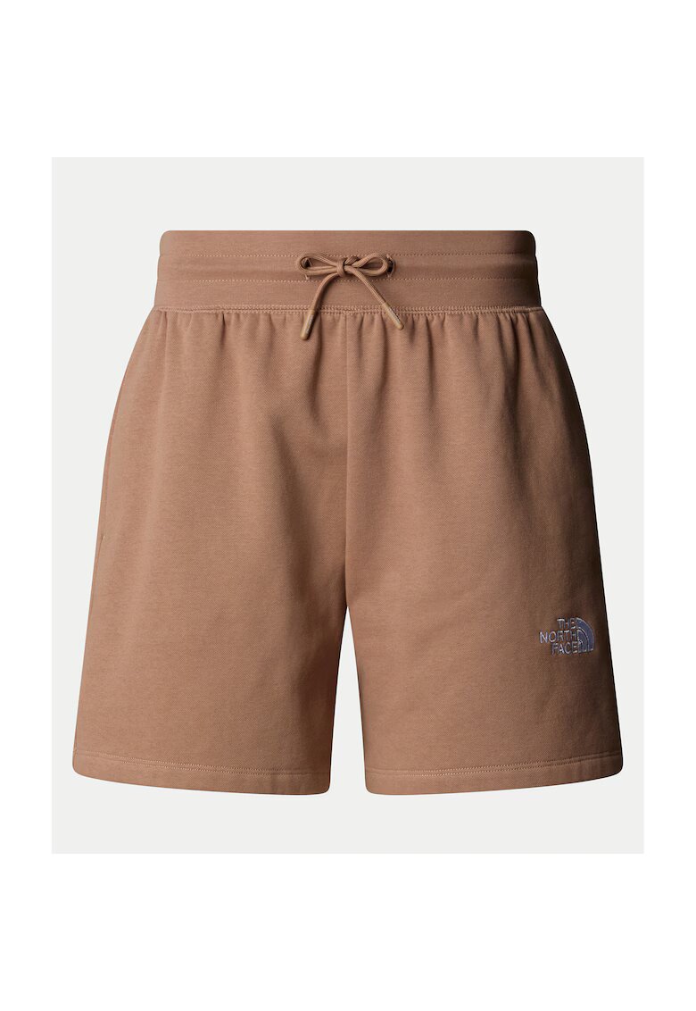 The North Face Pantaloni scurti sport dama NF0A8C2F6IH1 - Bumbac/Poliester - Maro - Maro