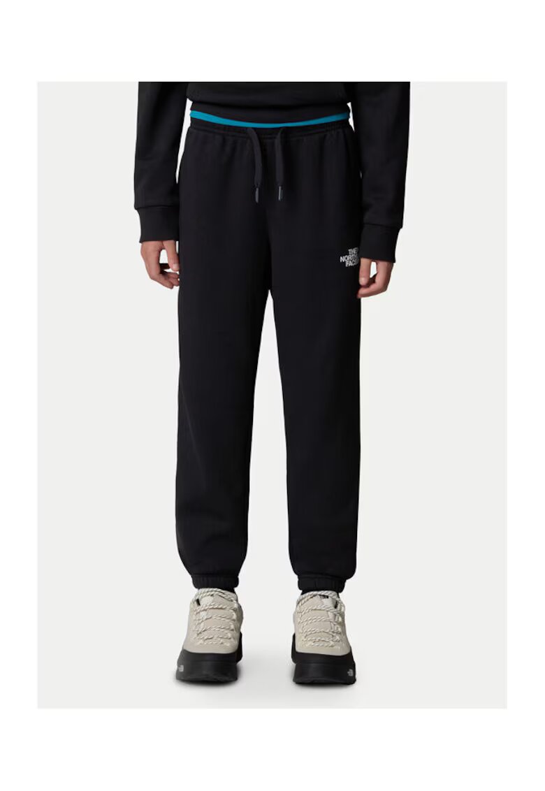 The North Face Pantaloni sport barbati - TNF BLACK - bumbac/poliester - negru - Negru