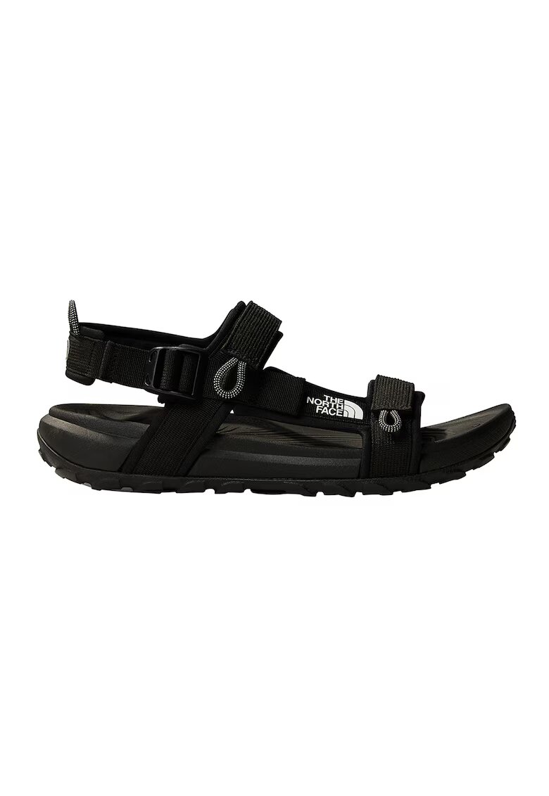 The North Face Sandale cu velcro si logo - Negru