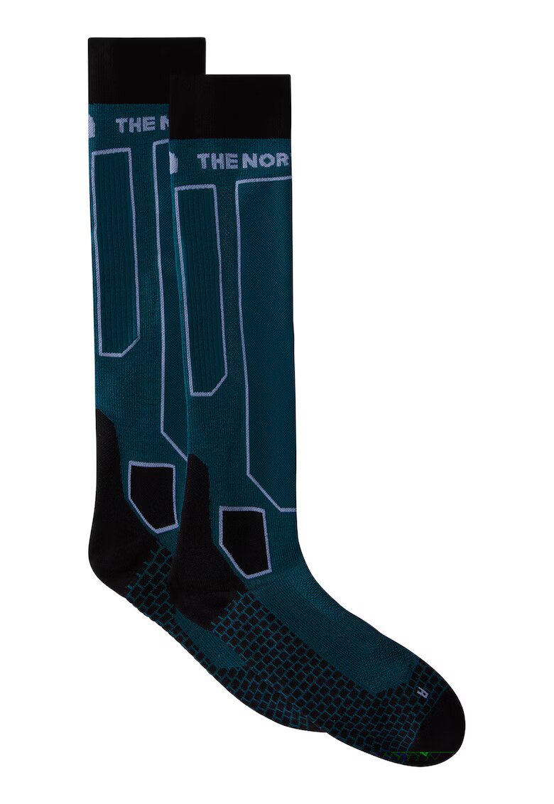 The North Face Sosete lungi pentru drumetii Ski Touring - Negru/Albastru petrol