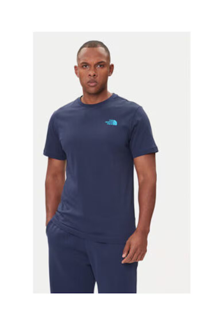 The North Face Tricou barbati - bleumarin - 100% bumbac