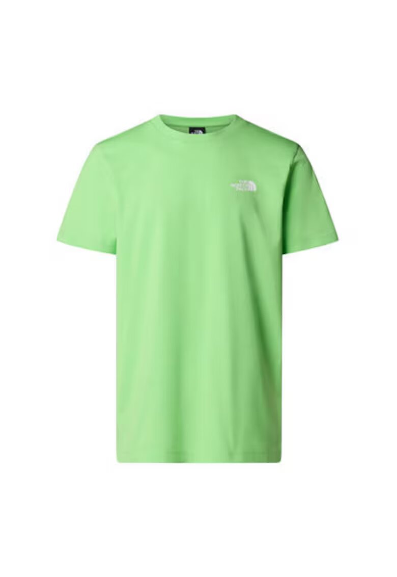 The North Face Tricou barbati NF0A87NG6II1 - Bumbac/Poliester - Verde - Verde