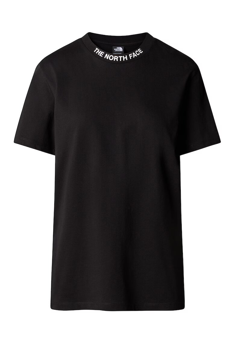 The North Face Tricou cu decolteu la baza gatului Zumu - Negru