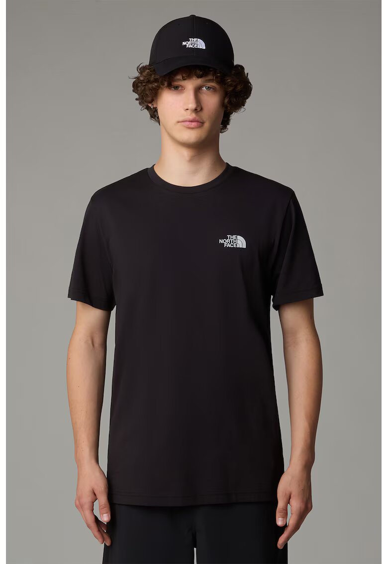 The North Face Tricou cu logo Reflective Box - Negru