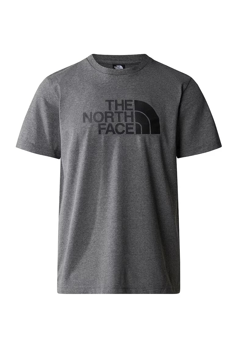 The North Face Tricou din bumbac cu imprimeu logo - Gri inchis