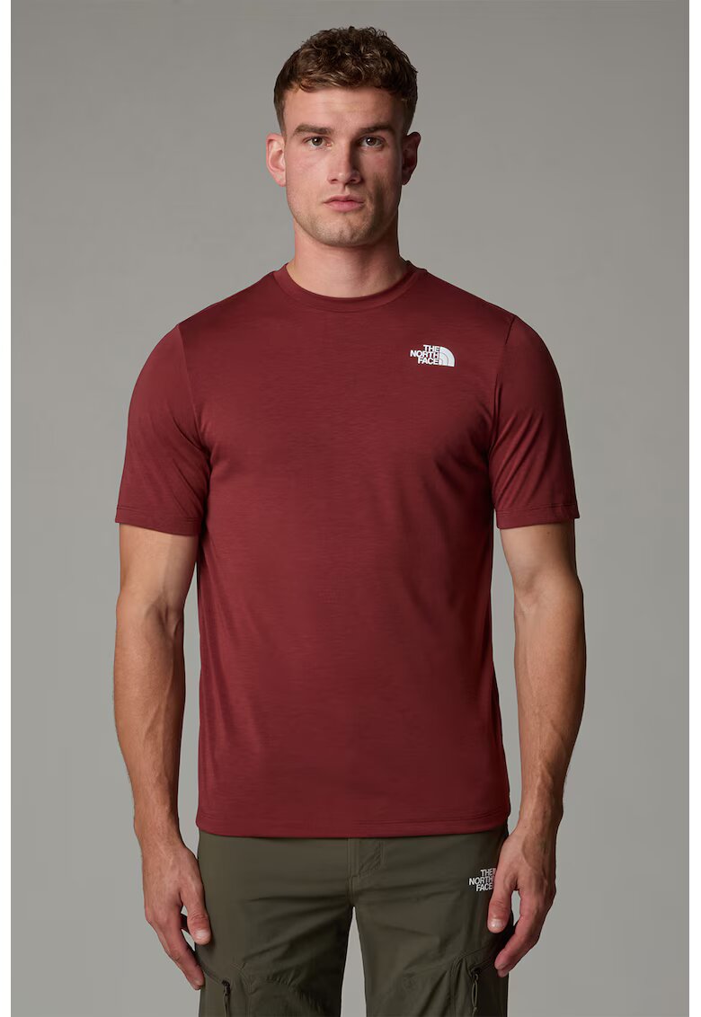 The North Face Tricou pentru fitness Foundation - Visiniu