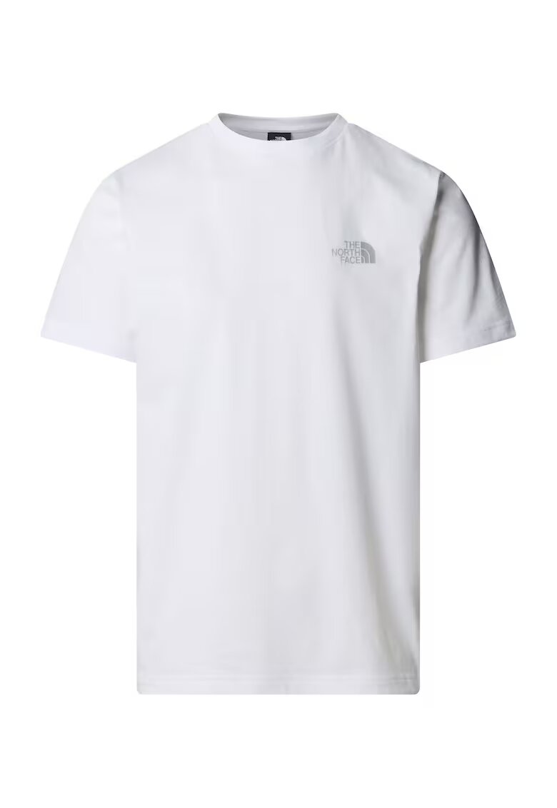 The North Face Tricou Ss Reflective Box Nse Tee NF0A8C4VU2H1 Barbati Alb - Alb