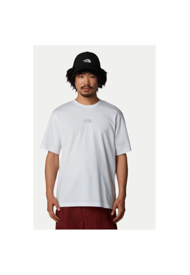 The North Face Tricou Unisex NF0A8C3AFN41 - Bumbac - Alb - Alb