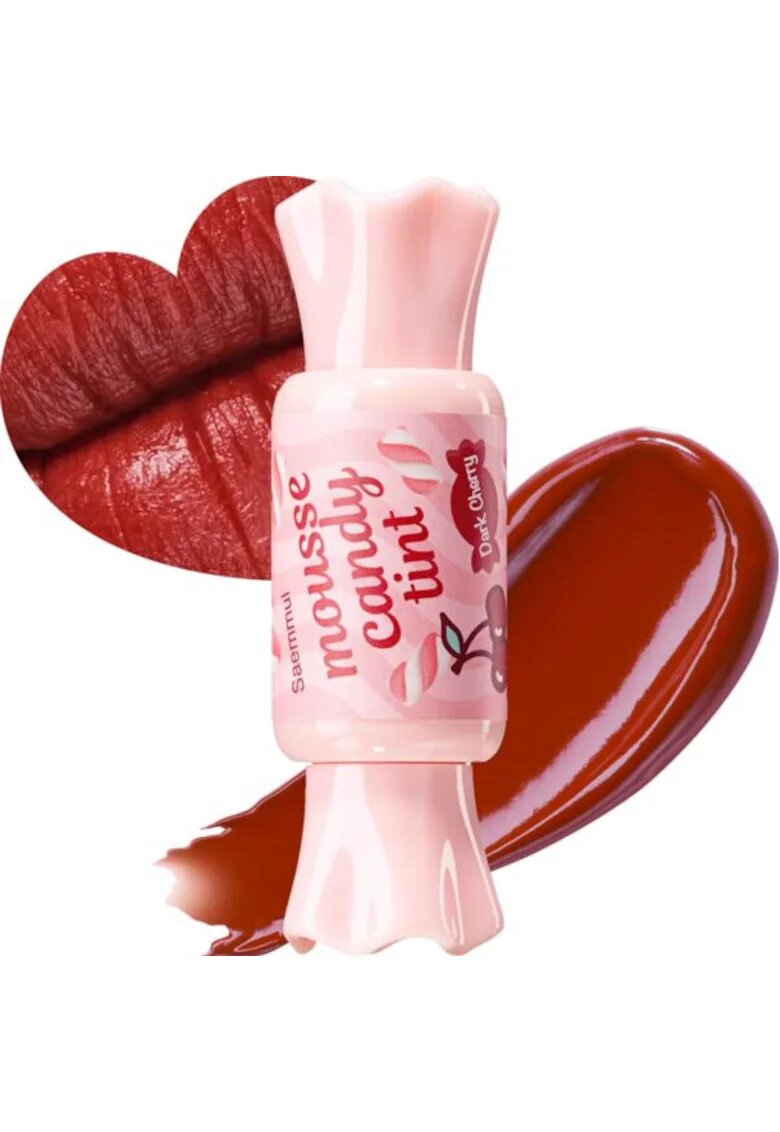 The Saem Balsam de buze cu miere si acid hialuronic - 8g - #07 Dark Cherry