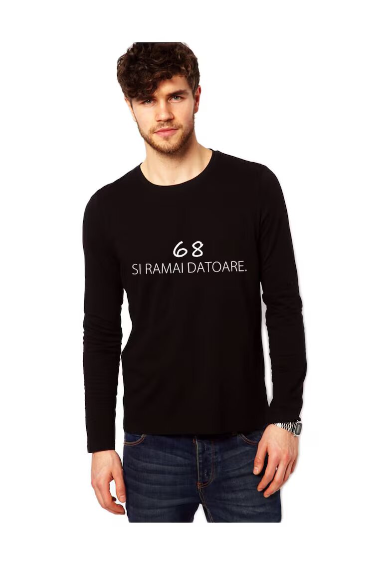 THEICONIC Bluza - barbati - Ramai Datoare68 - Negru
