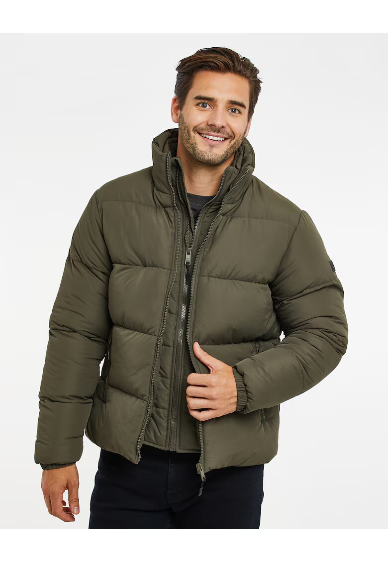 Threadbare Geaca cu guler inalt Sapporo 6151 - Kaki