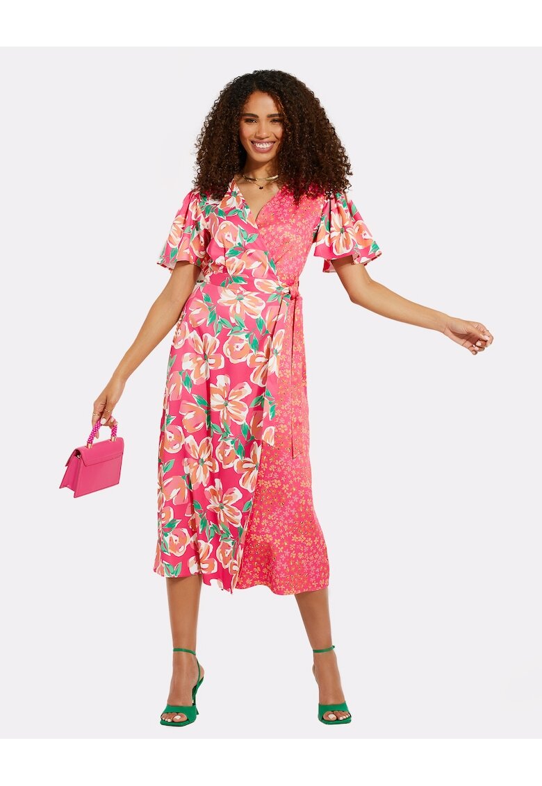 Threadbare Rochie midi cu imprimeu floral Koko - Multicolor