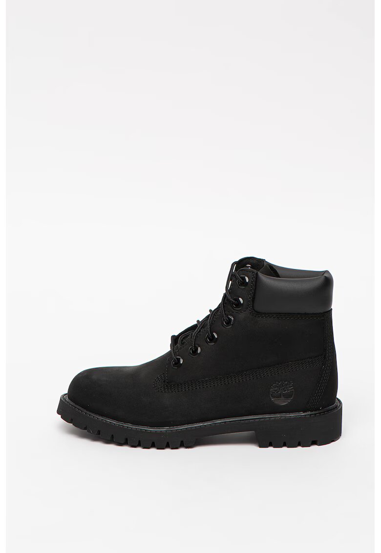 Timberland Bocanci de piele nabuc 6in Premium - Negru