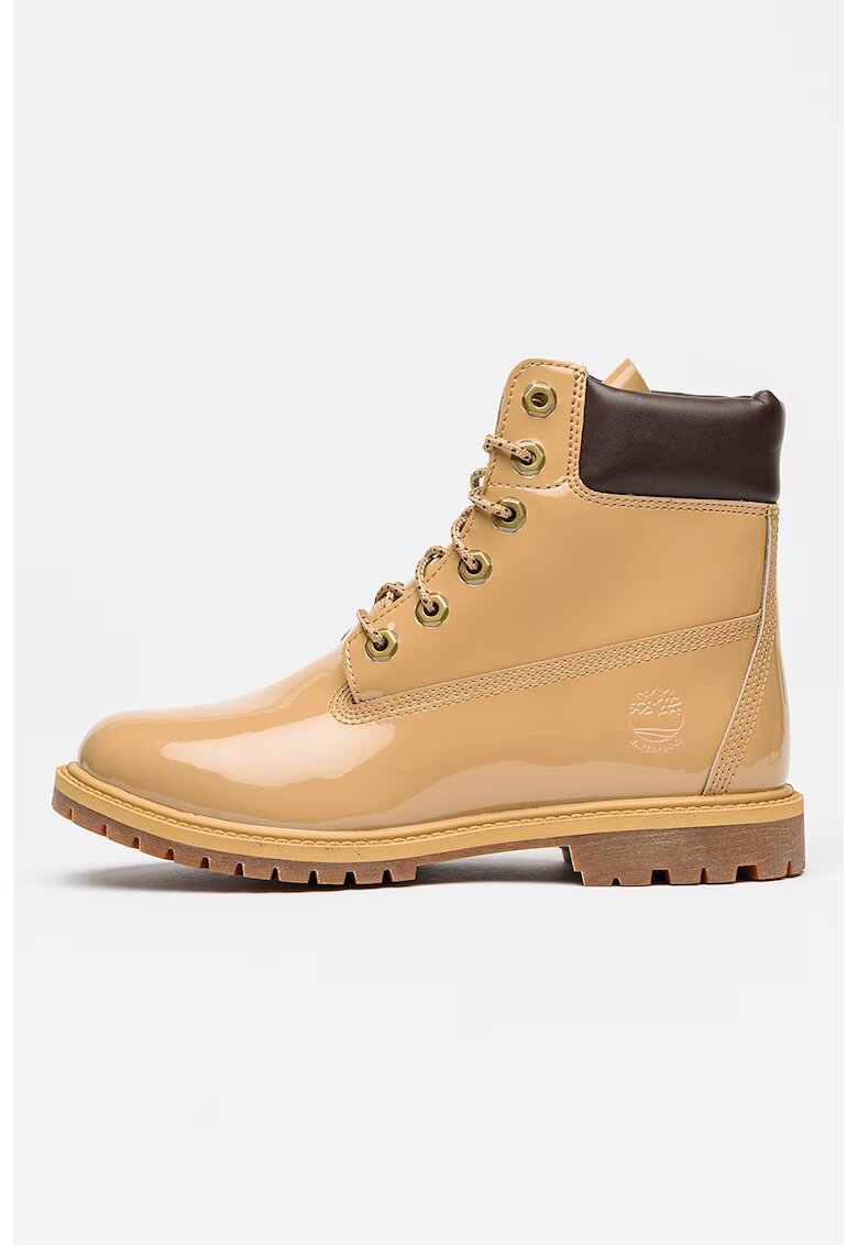 Timberland Bocanci impermeabili din piele nabuc Premium 6 - Bej