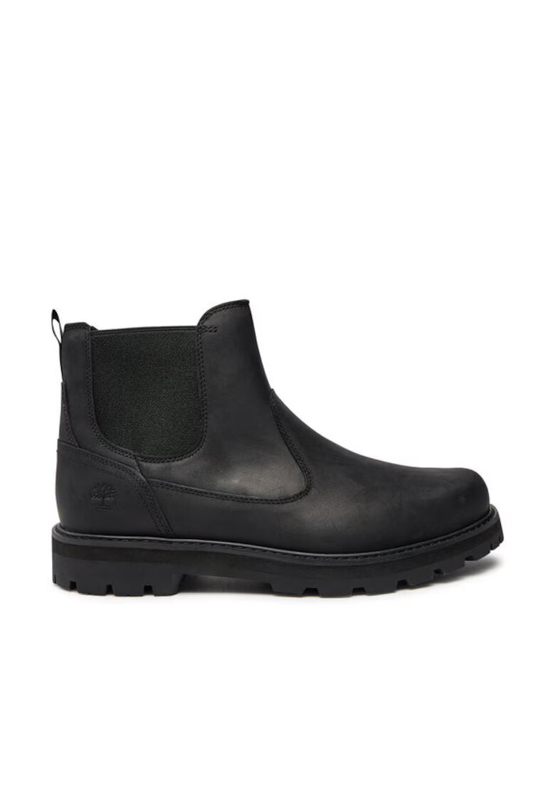 Timberland Botine cu glezna joasa pentru barbati TB0A6A4WW021 - Piele naturala - Negru - Negru
