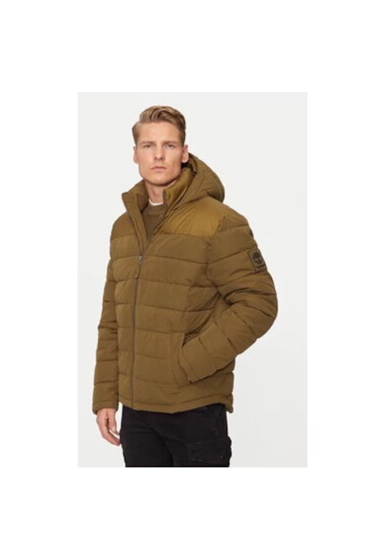 Timberland Geaca barbati - 304465253 - Poliester/Bumbac - Verde - Verde