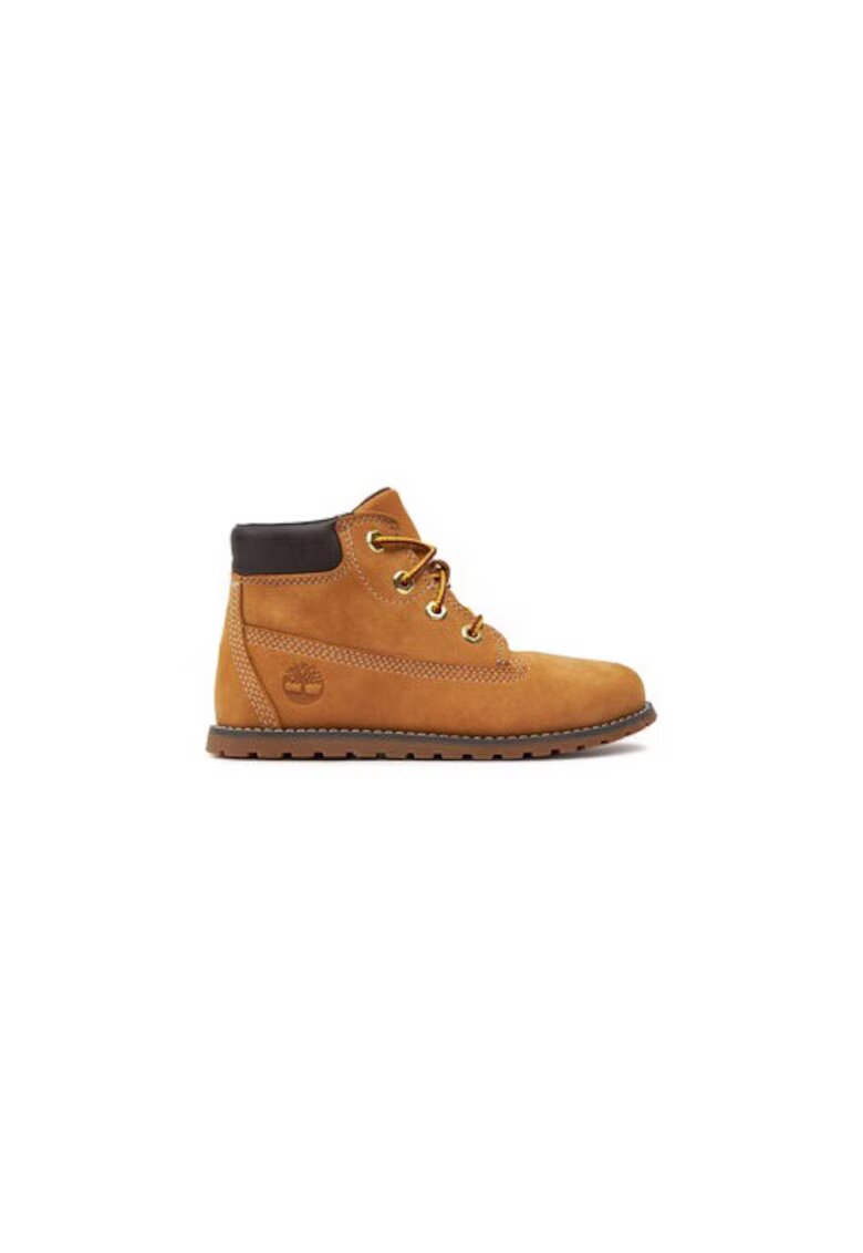 Timberland Ghete baieti 199920790 - Piele naturala - Maro - Maro