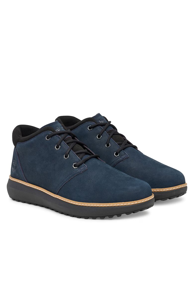 Timberland Ghete barbati Hudson Road - piele naturala - Bleumarin