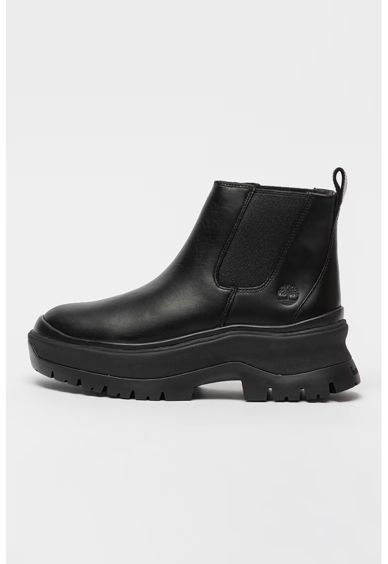 Timberland Ghete Chelsea de piele Roxie Lane - Negru
