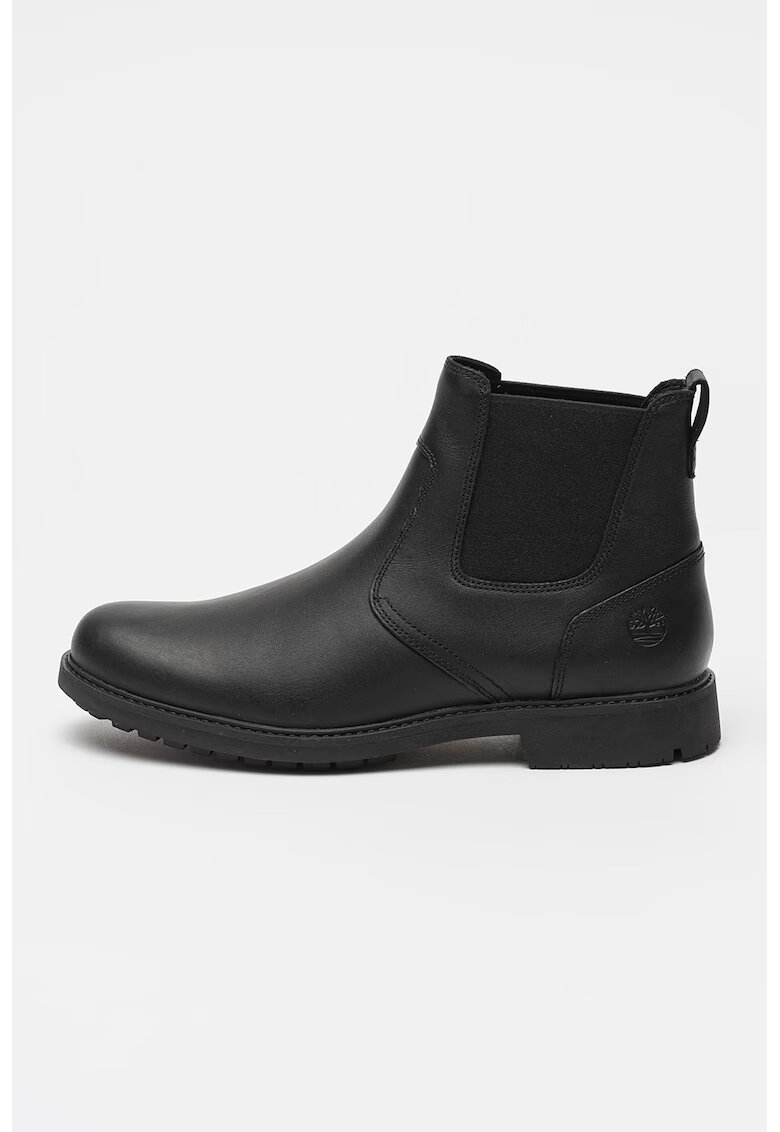 Timberland Ghete Chelsea de piele Stormbucks - Negru
