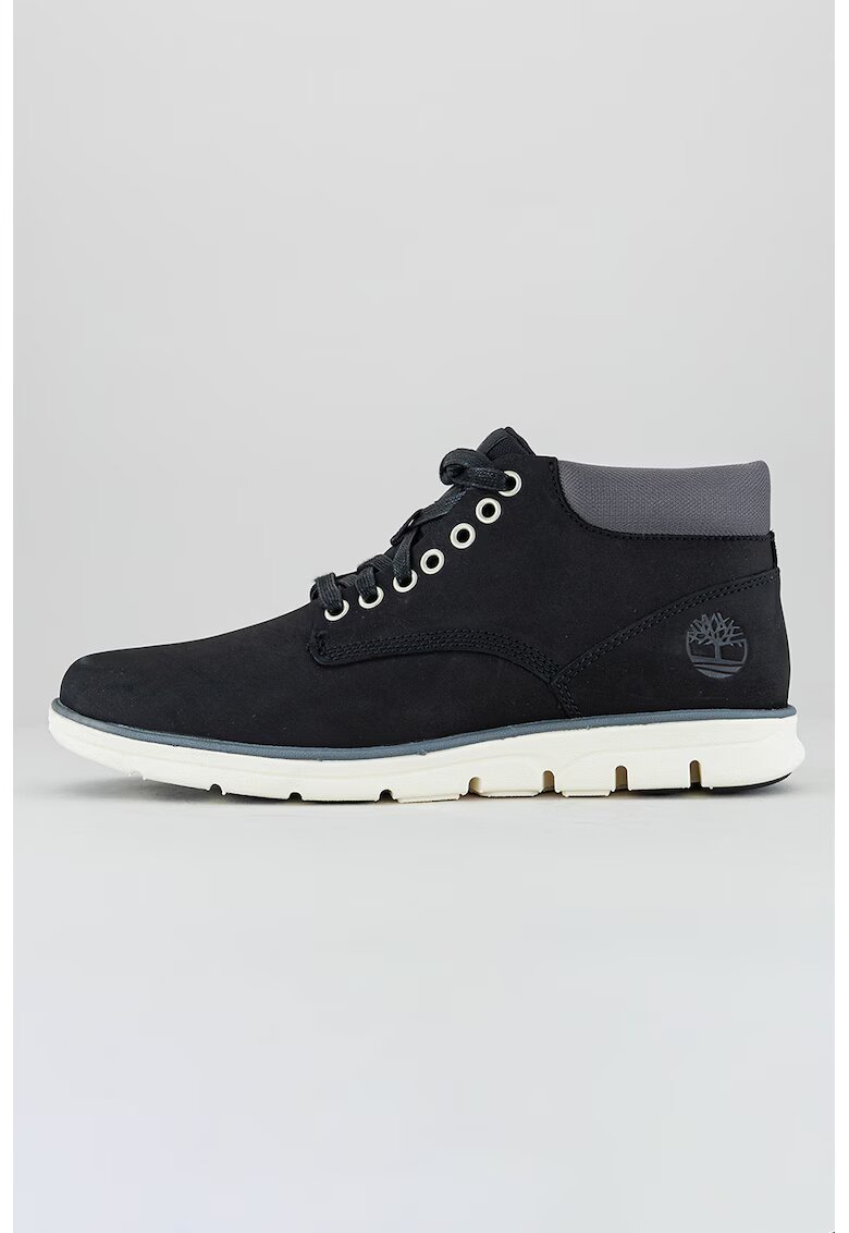 Timberland Ghete chukka din piele nabuc - Negru