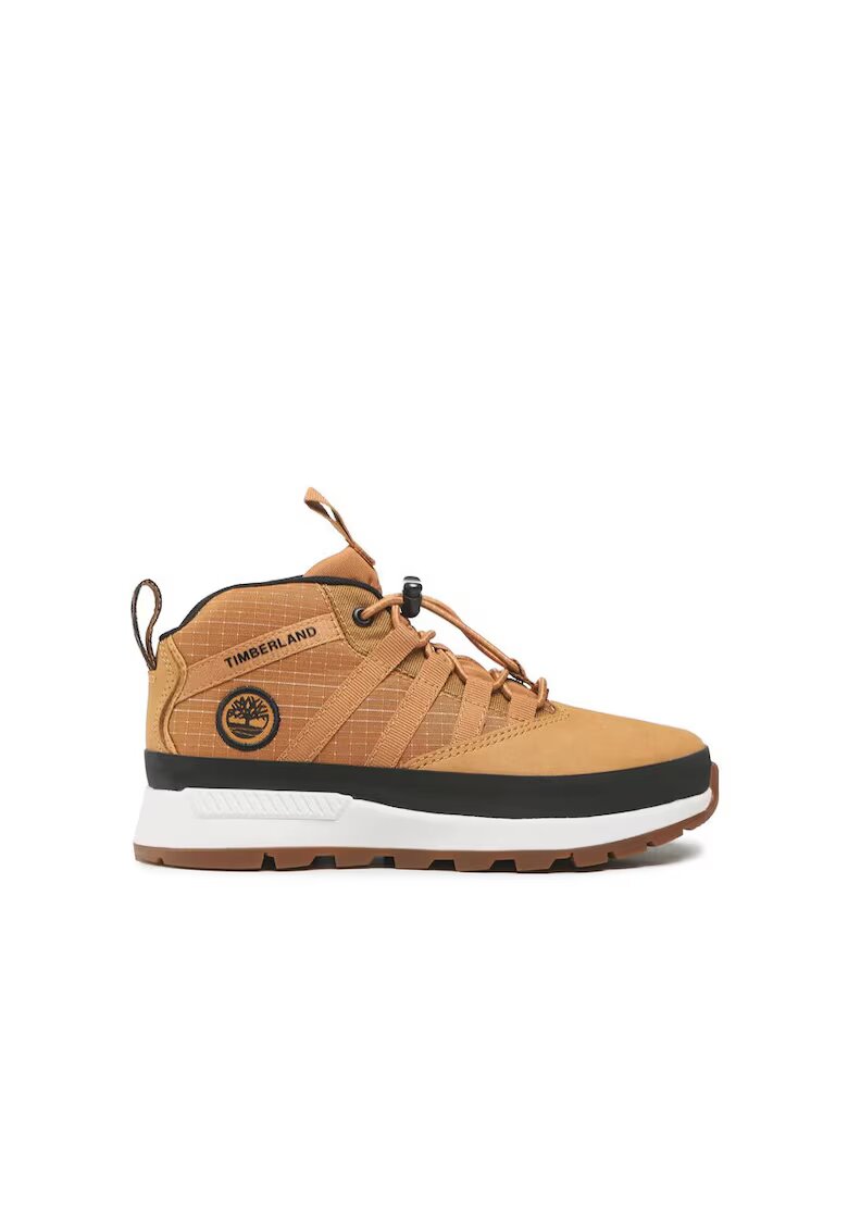 Timberland Ghete copii - 301437 - Piele nabuc/Textil - Maro
