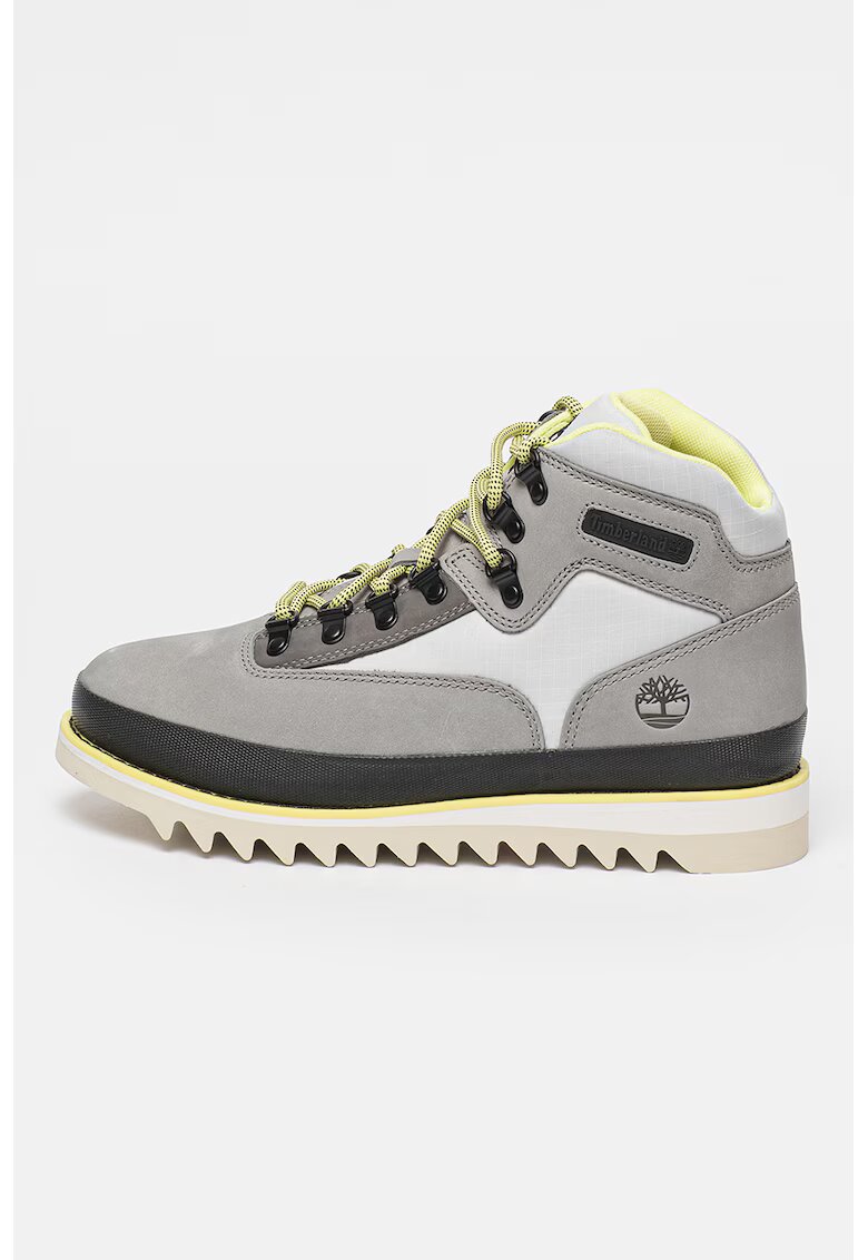 Timberland Ghete cu sireturi pentru drumetii Vibram - Gri cenusiu