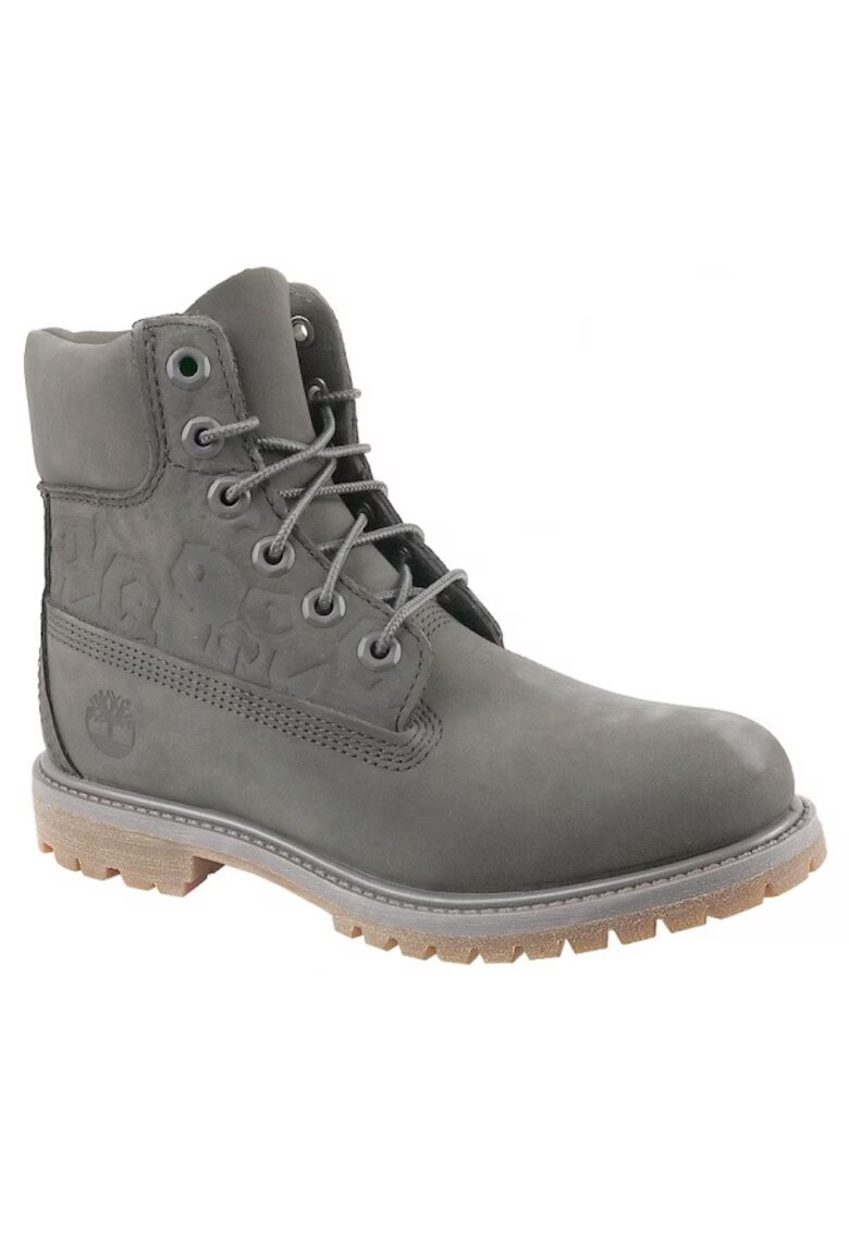 Timberland Ghete dama - Piele nabuc - Gri - Gri