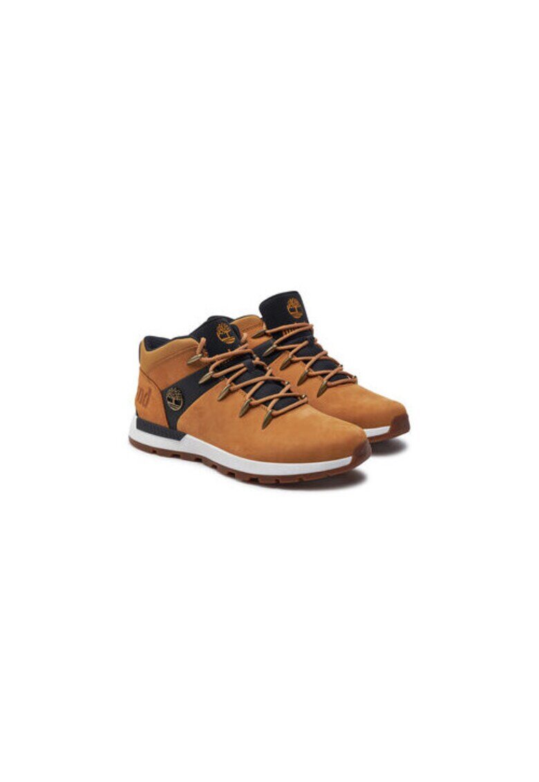 Timberland Ghete de drumetie barbati - piele naturala - galben -