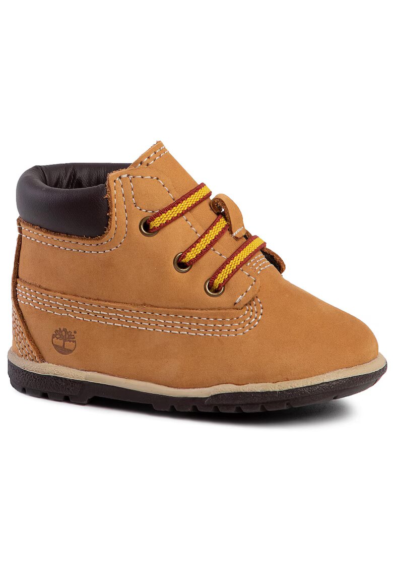 Timberland Ghete de drumetie copii - piele naturala - maro