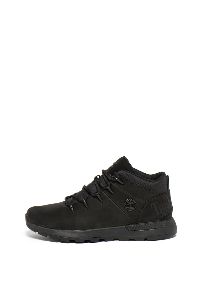 Timberland Ghete de piele nabuc si textil Sprint Trekker