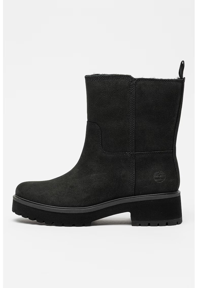 Timberland Ghete din piele nabuc Carnaby Cool - Negru
