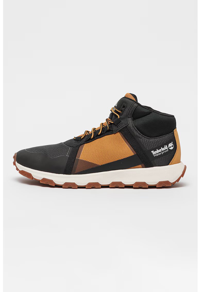 Timberland Ghete impermeabile pentru drumetii Winsor - Albastru ultramarin/Bej/Galben mustar