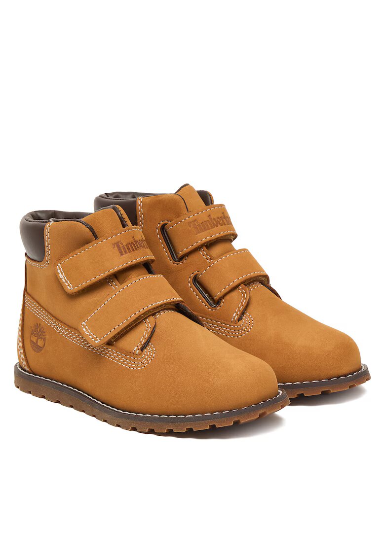 Timberland Ghete sport baieti piele naturala - maro