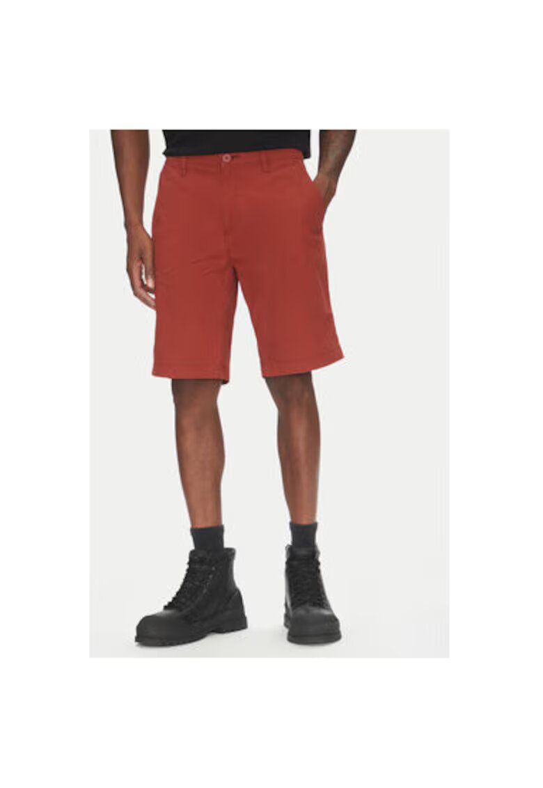 Timberland Pantaloni scurti barbati TB0A5U2KEOD1 - Bumbac - Rosu - Rosu