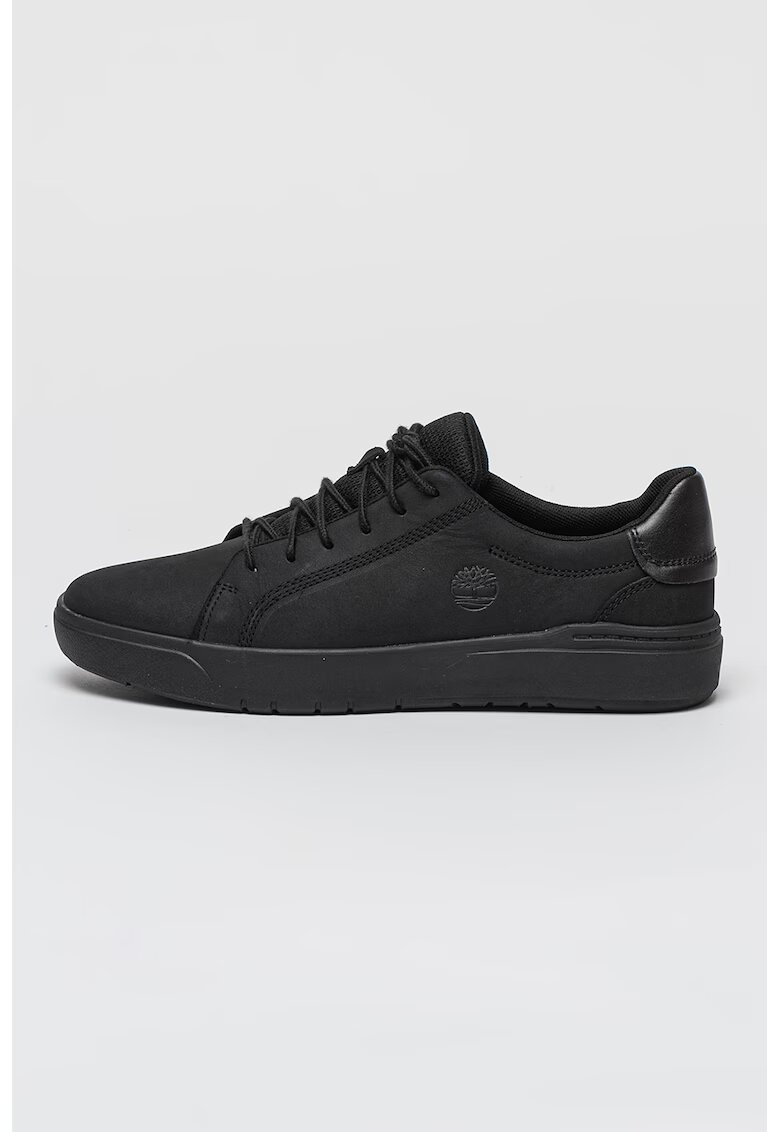 Timberland Pantofi sport low-top de piele nabuc Seneca Bay - Negru