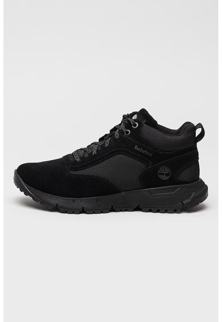 Timberland Pantofi sport medii cu siret Voyager Park - Negru