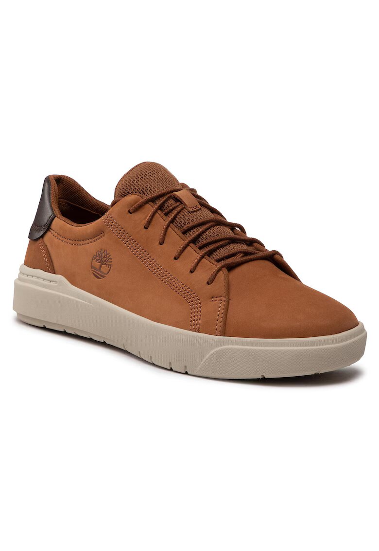 Timberland Tenisi barbati 301431473 - Piele naturala - Maro -