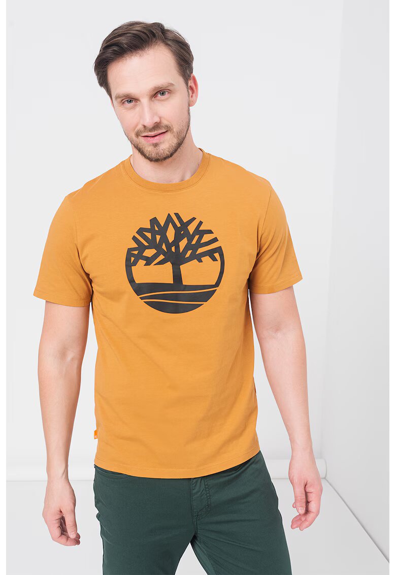 Timberland Tricou de bumbac Kennebec River Tree - Maro scortisoara
