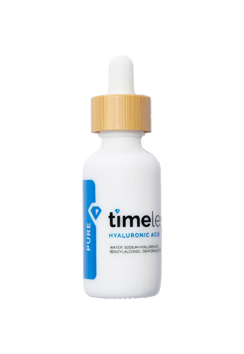 Timeless Ser de fata hidratant - SKIN CARE - Hyaluronic Acid 100% - 30 ml
