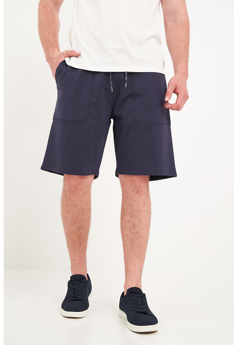 Timeout Pantaloni scurti de trening relaxed fit - Bleumarin