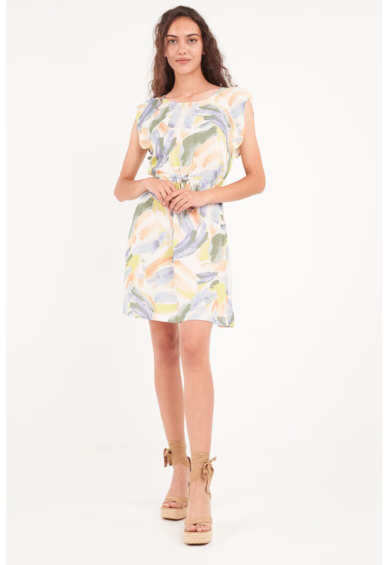 Timeout Rochie mini cu imprimeu si decolteu rotund - Multicolor