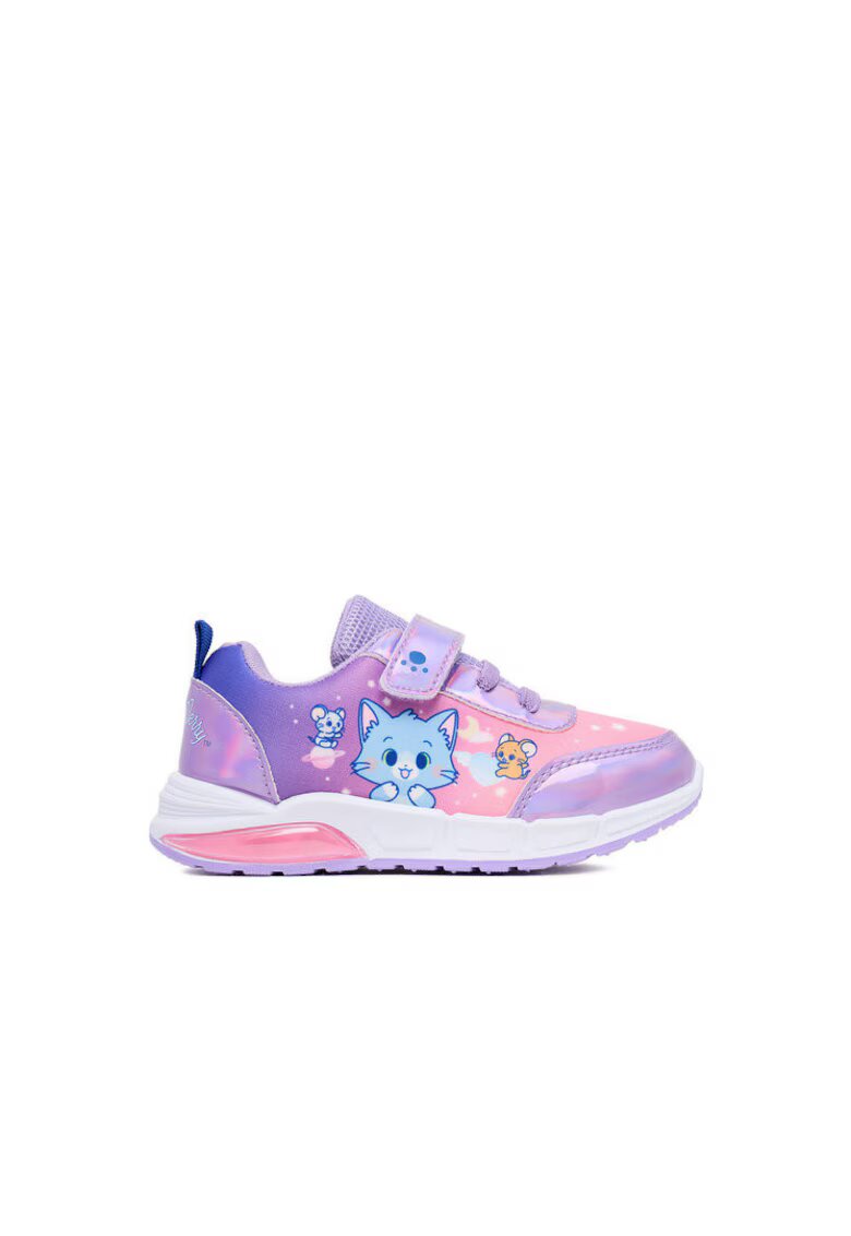Tom & Jerry Tenisi copii violet - textil - pentru fete